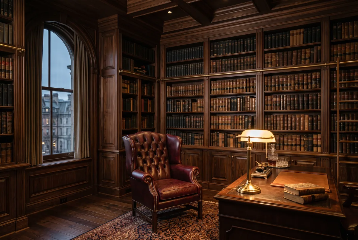 Biblioteca del despacho