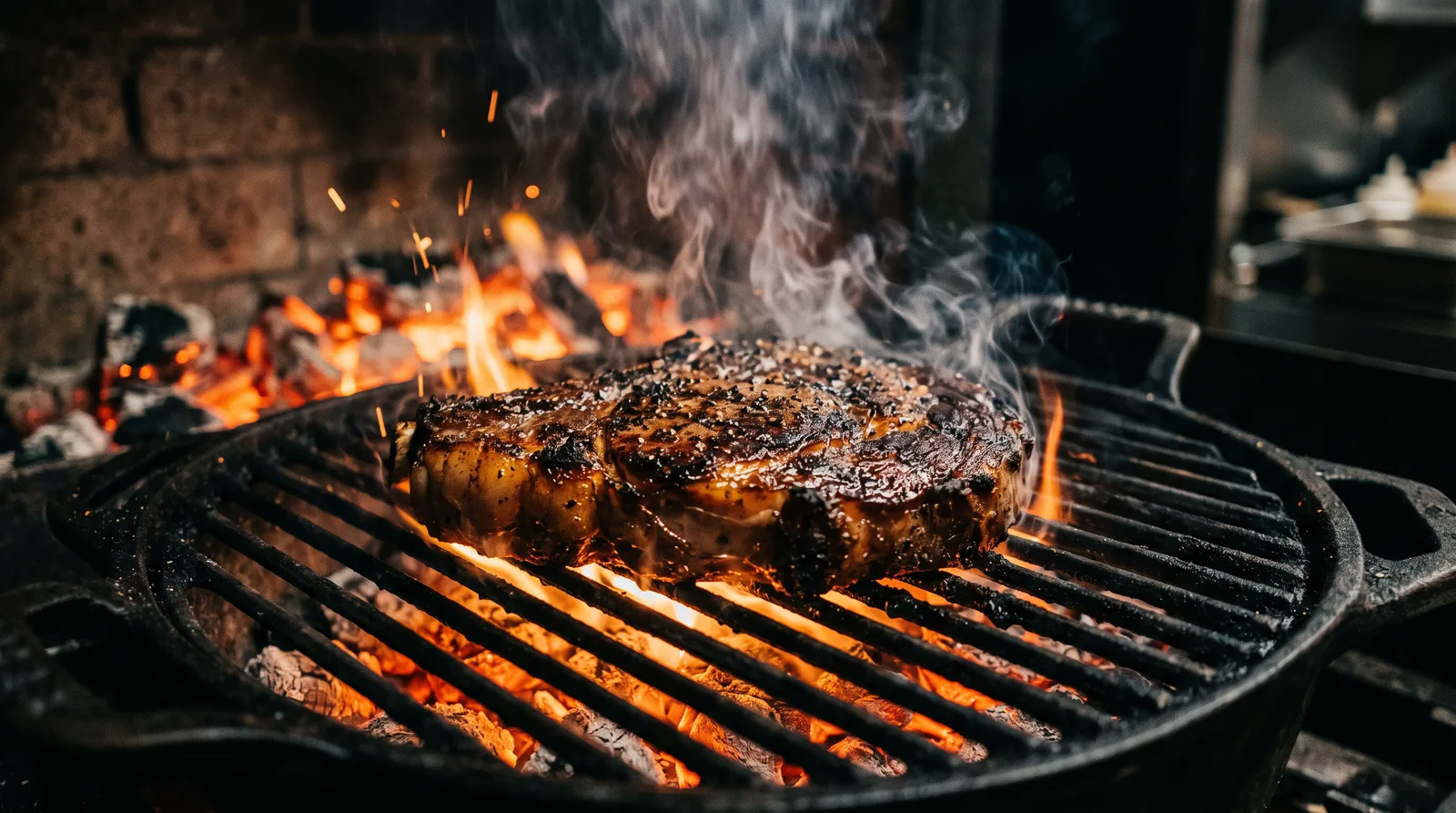 Carne a la brasa